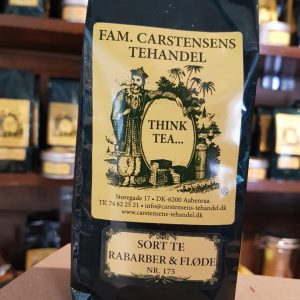 Rabarber og fløde Te