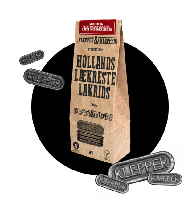 Klepper, Hollands lækreste lakrids 200 gr.
