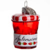 Marmelade glas, julepynt 4 cm