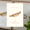 Plakat Hotdog, fra All by Voss