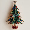 Broche Juletræ Brink nordic 5 cm