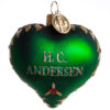 H.C.Andersen hjerte, Brink nordic julepynt 5 cm