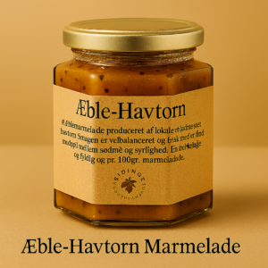 Æble‑Havtorn Marmelade fra Sidinge Frugtplantage