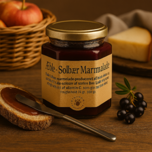 Alternative view of Æble‑Solbær Marmelade fra Sidinge Frugtplantage